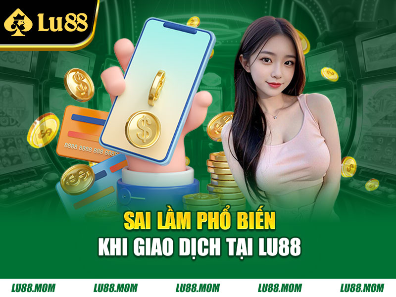 Sai lầm phổ biến khi giao dịch tại Lu88