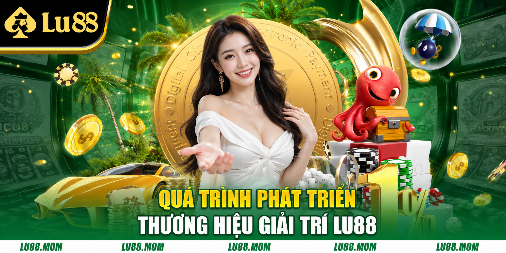Công trình phát triển thương hiệu giải trí LU88 uy tín top #1 VN